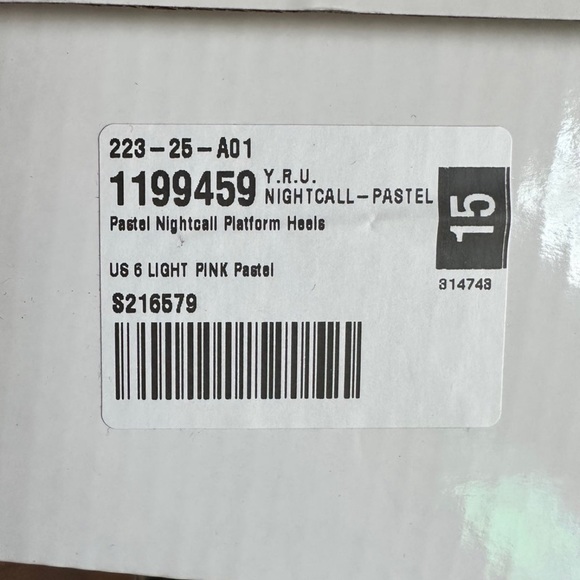 Yru Candy night call platform heels - Picture 7 of 9